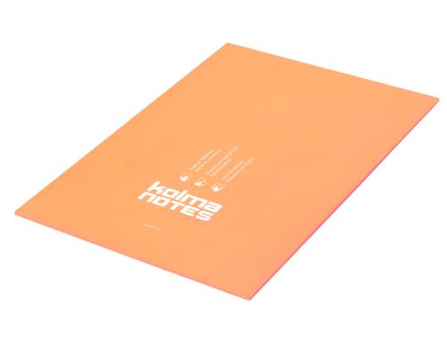 Kolma NOTES A4, 50 Blatt orange