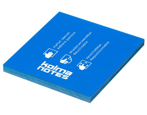 Kolma NOTES 76 x 76 mm, 100 Blatt blau