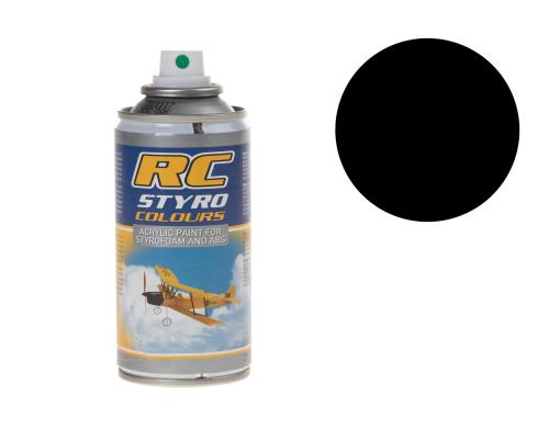 Ghiant Sprhlack Schwarz RC STYRO 150ml