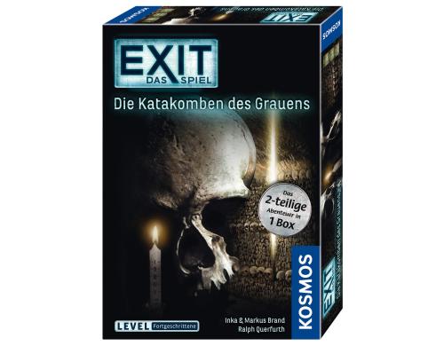 Kosmos Spiel EXIT Katakomben des Grauens Alter: 16+, 1-4 Spieler