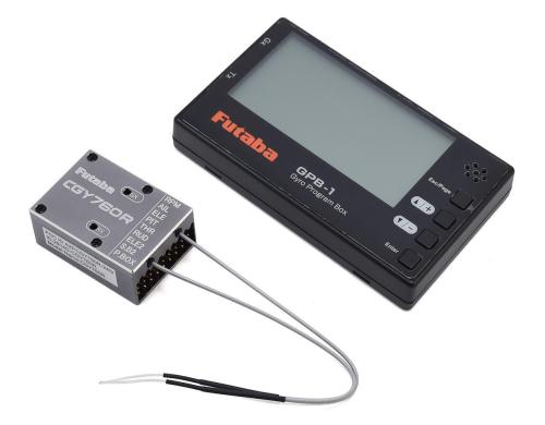 Futaba CGY-760R miit Programmierbox 3-Achsen Flybarless mit int. Empfnger