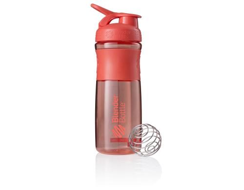 Blender Bottle SportMixer Titan Grip Farbe: coral, Inhalt: 820ml