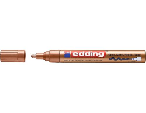 Edding Lackmarker 750 kupfer Inhalt: 1 Stk., mit Rundspitze,