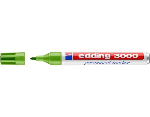 Edding Permanent Marker 3000, hellgrn 1 Stk., Strichbreite ca. 1.5-3 mm