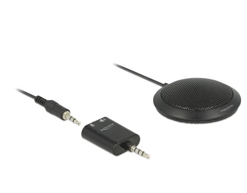 Delock USB Tischmikrophon fr Konferenz 3.5 mm Klinkenstecker