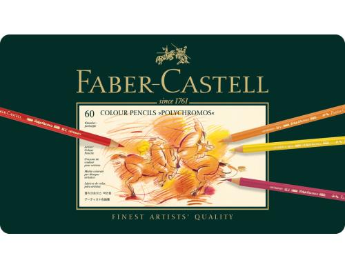 Faber-Castell Polychromos Farbstifte 60er Metalletui