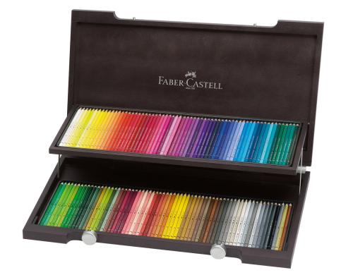 Faber-Castell A. Drer Aquarellstifte 120er Holzkoffer