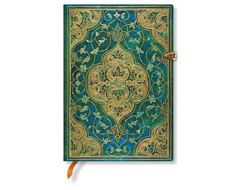 Paperblanks Chroniken in Trkis Notizbuch Midi, liniert