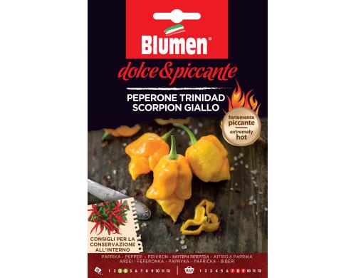 Blumen Paprika Trinidad Scorpion giallo 0.02 g