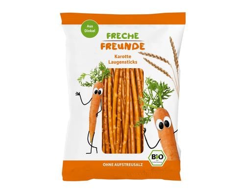 Freche Freunde Laugensticks Karotte 75g