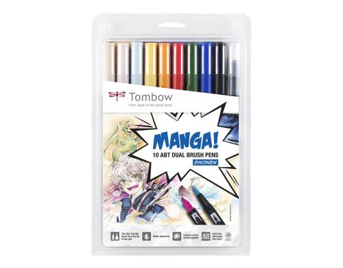 Tombow Fasermaler Manga Shonen 10er Etui