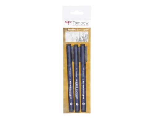 Tombow Mono drawing pen 3x1 Stk.