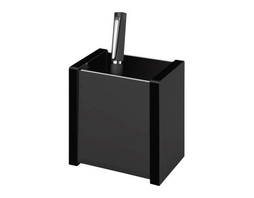 WEDO Stifte-Kcher Black Office aus Acryl, 1 Fach