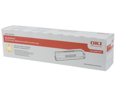 OKI Toner 43979202, schwarz,zu B430/440 7000 Seiten bei 5% Deckung