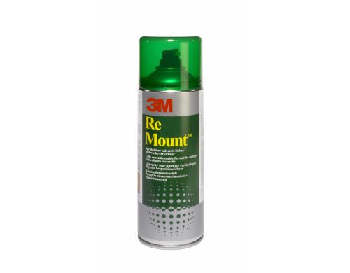 3M ReMount Sprhkleber 400ml transparent, jederzeit wieder ablsbar