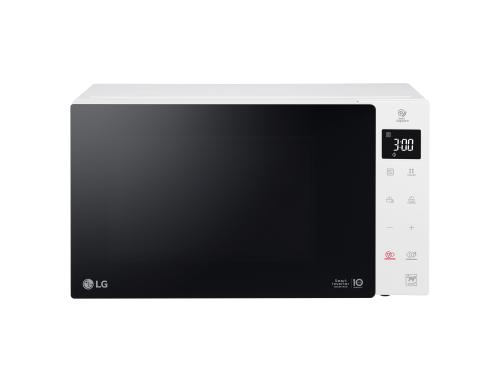 LG Mikrowelle ohne Grill, Weiss, 1000 W 23 Liter, Smart Inverter Technologie