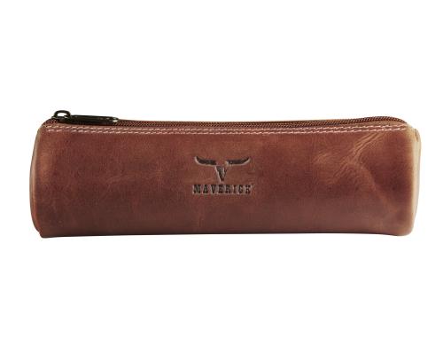 MAVERICK DALIAN MARK II Etui Rund 22x6.5 cm dunkelbraun