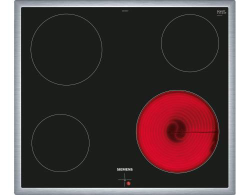 SIEMENS Glaskeramikkochfeld EA645GE17 Flachrahmen-Design,4 highSpeed