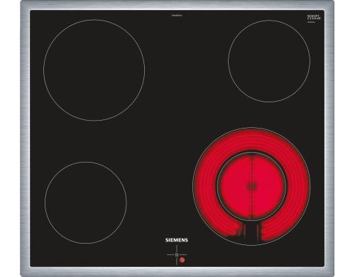 SIEMENS Glaskeramikkochfeld EA645GFA1C Flachrahmen-Design,4 highSpeed
