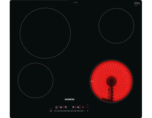 SIEMENS Glaskeramikochfeld ET601FEP1C Flchenbndiges, 17 Stufen