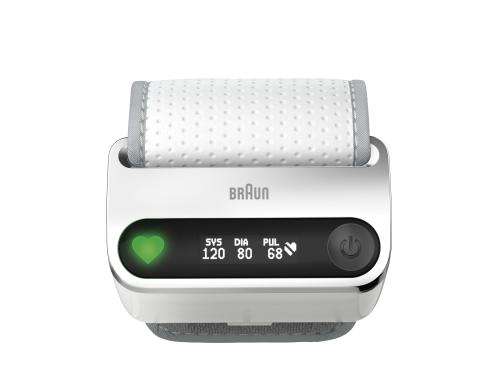 Braun Blutdruck-/Pulsmessgert iCheck 7 Handgelenk, Bluetooth, weiss