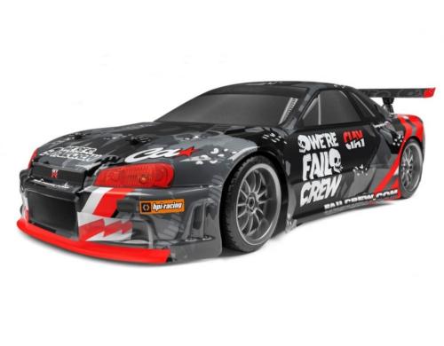 HPI E10 Drift Nissan Skyline GT-R R34 RTR, 4WD, 1:10