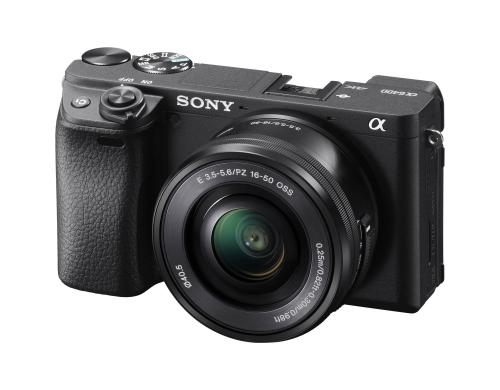 Sony Alpha 6400 Body, 24.2 MP inkl. Objektiv SEL-P1650