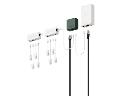 Smappee Infinity Starter Kit, 1 Power Box 1 Genius, 3 Hubs, 12 Klemmen, 30 min Sup.