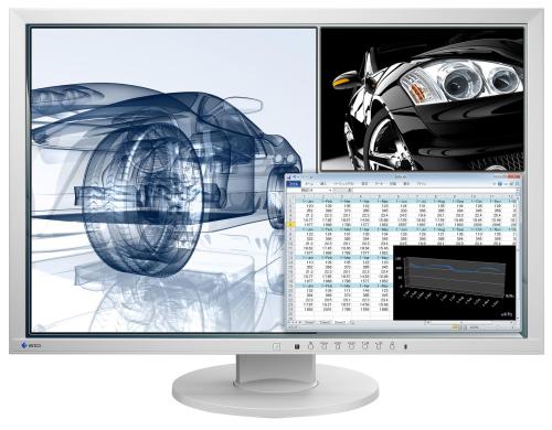 EIZO EV2430W-Swiss Edition 24.1 grau 1920x1200, 16:10, 14ms, DP, DVI, VGA, 300cd