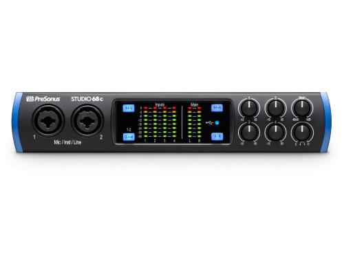 Presonus Studio 68c USB-C Audiointerface, 6 in/6 out, 192kHz