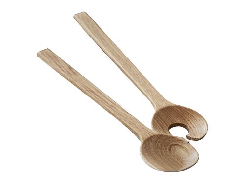 Bitz Salatbesteck 32cm Oak Wood