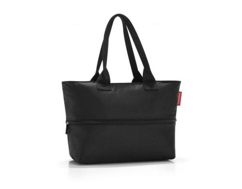 Reisenthel Schultertasche shopper e1 black, Volumen kann vergrssert werden