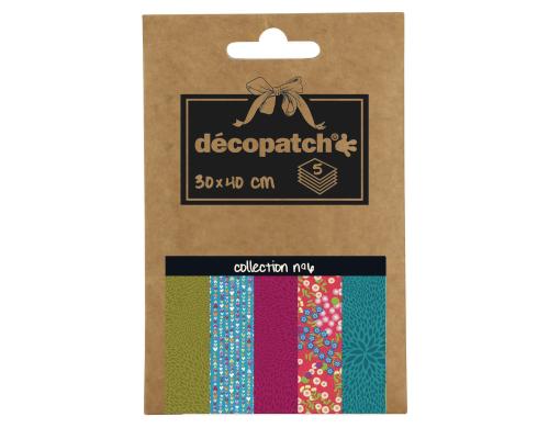 dcopatch Papier 30 x 40 cm, 5 Blatt Kollektion 6