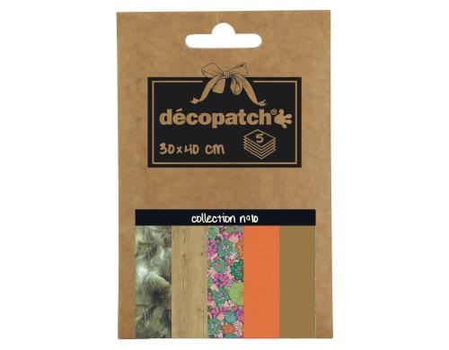 dcopatch Papier 30 x 40 cm, 5 Blatt Kollektion 10