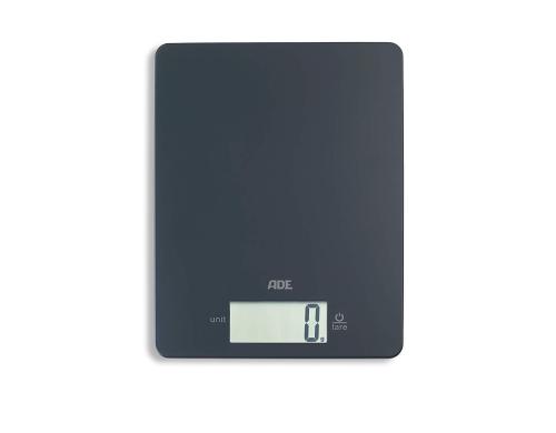 ADE Kchenwaage Leoni grau Tragkraft 5kg, Sensor Touch Bedienung