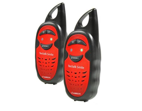 Albrecht Funkgert Tectalk Smile Walkie Talkie, 3 Kanle, 3km Reichweite