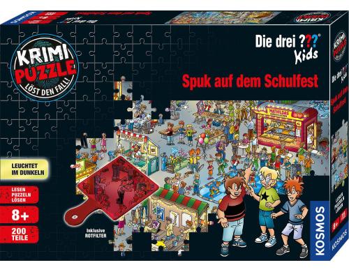 Krimipuzzle: Spuk auf dem Schulfest Die Drei ???