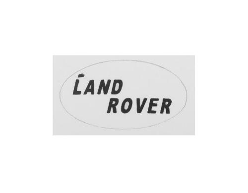 RC4WD Rear Logo Range Rover Classic Body