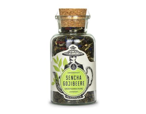 Sencha Gojibeere Grntee 85g, Glas gross