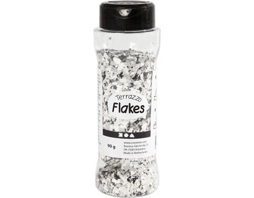 Creativ Company Farbflocken Terrazzo schwarz, 90 g