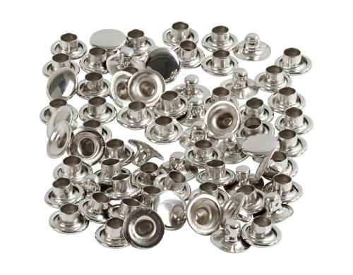 Creativ Company Nieten silber 50 Stck, 7 mm