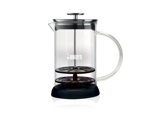 Bialetti Milchschumer Glas 1 Liter fr Mikrowelle