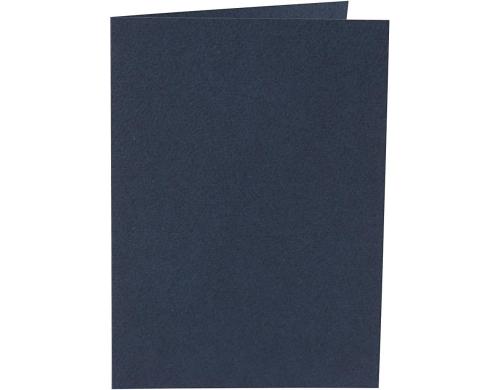 Creativ Company Karten 220 g/m2 blau 10 Stck, 10.5 x 15 cm, OHNE Couvert