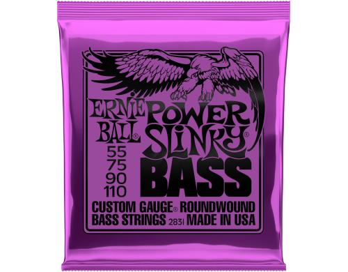 Ernie Ball 2831 Slinky E-Bass Saitensatz, Power 55-110