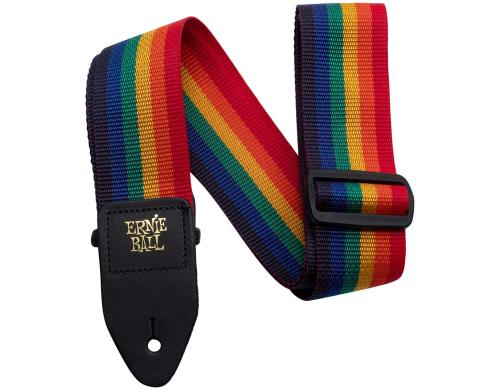 Ernie Ball 4044 Polypro Gitarrengurt, Regenbogenfarben