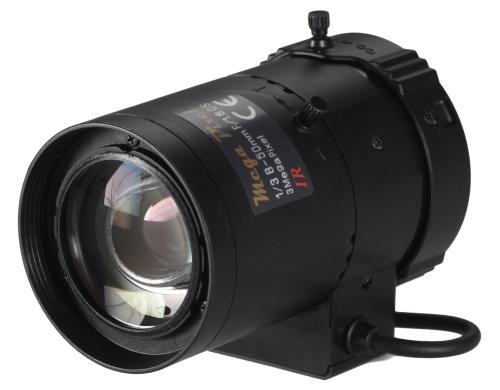 Tamron Objektiv M13VP850IR, 8-50mm CS Mount, 3MP, P-Iris, IR Korrigiert