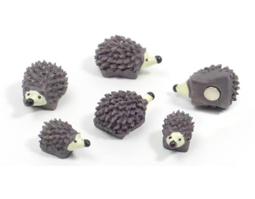 Trendform Magnete Hedgehog 6er Set, grau