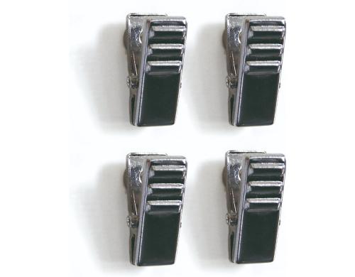 Trendform Magnet-Clip Clipper 4er Set, chrom