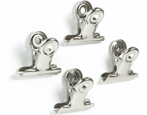 Trendform Magnet-Clip Graffa 4er Set, verchromt