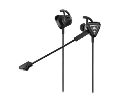 Turtle Beach Battle Buds, Black/Silver In-Ear-Headset, Nintendo Switch